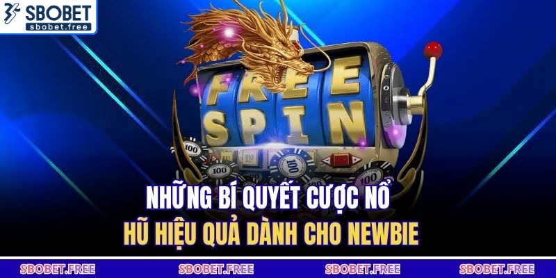 Những bí quyết cược nổ hũ hiệu quả dành cho newbie